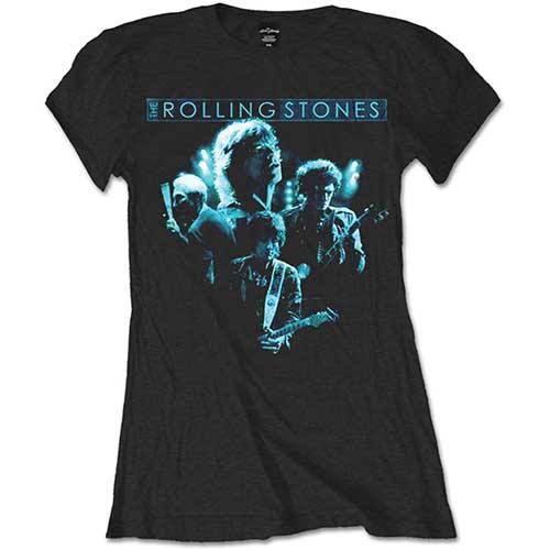 The Rolling Stones Girlie T-shirt Band Glow 102964