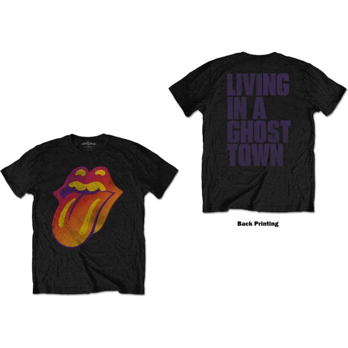 The Rolling Stones T-shirt Ghost Town Distressed (črna) 103153