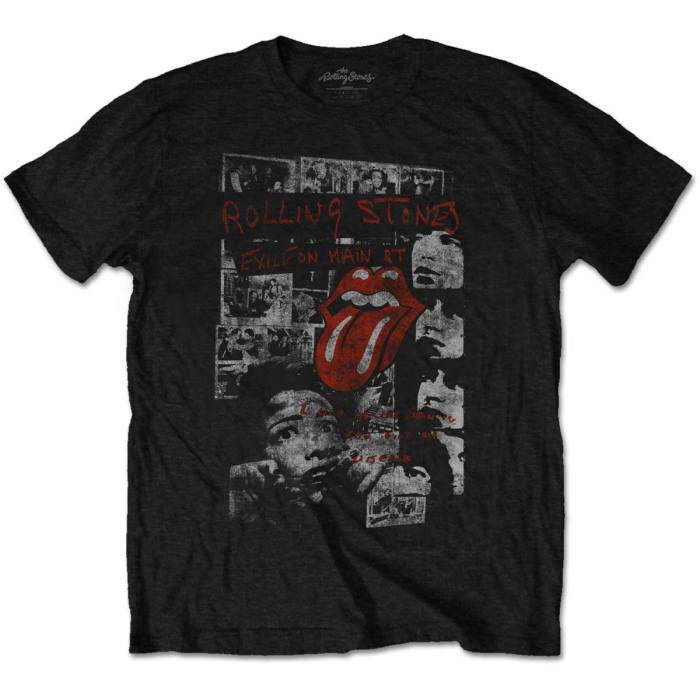 The Rolling Stones T-shirt Exile On Main Street Faded 103214