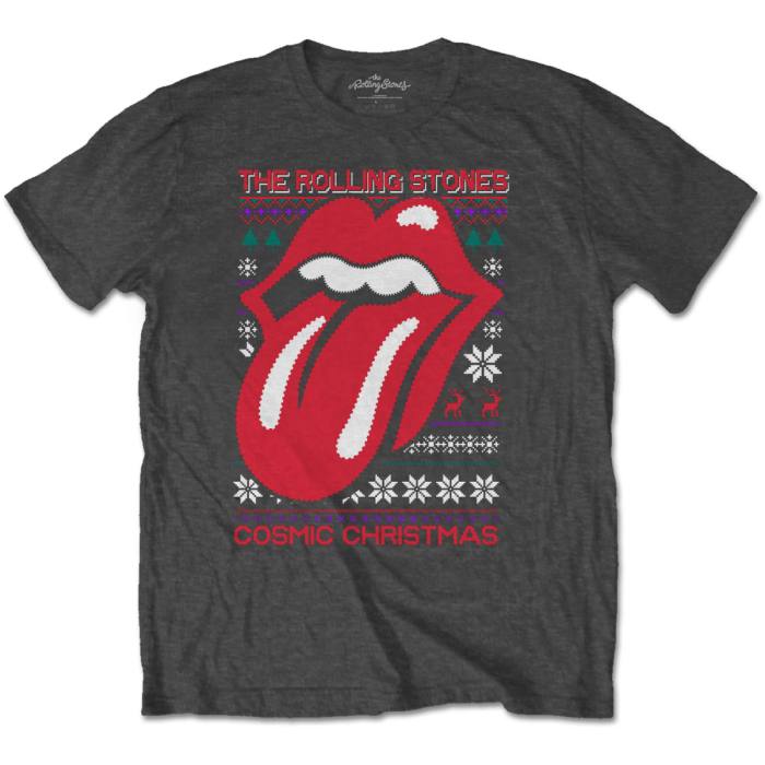 The Rolling Stones T-shirt Cosmic Christmas (siva charcoal) 103250