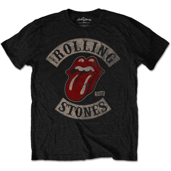 Otroški T-shirt The Rolling Stones – Tour 78 (črn) 103568