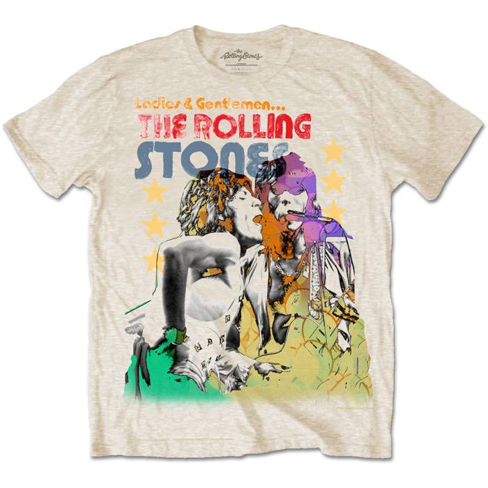 T-shirt Rolling Stones Mick & Keith Watercolour Stars 103625