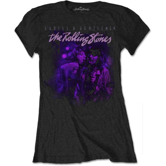 The Rolling Stones Ladies T-shirt Mick & Keith Together (črna) 103651