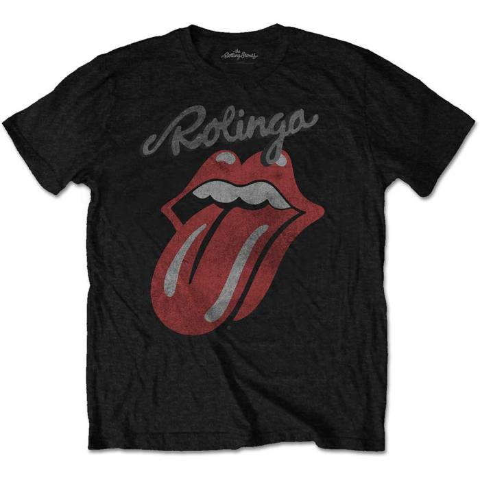 T-shirt The Rolling Stones Rolinga Black 103746