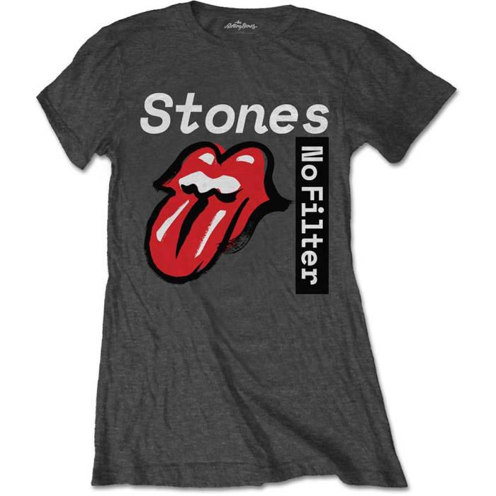 Girlie shirt Rolling Stones No Filter Text 103848