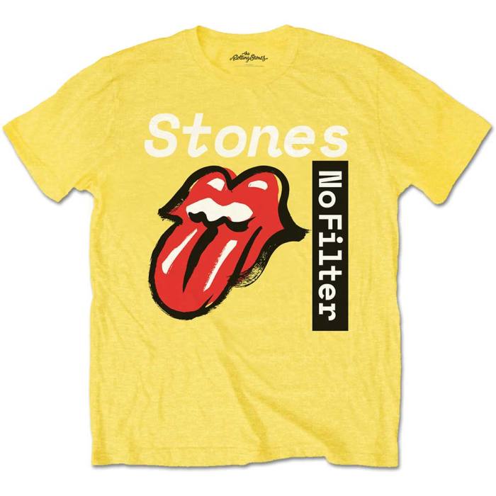T-shirt Rolling Stones No Filter Text 103866