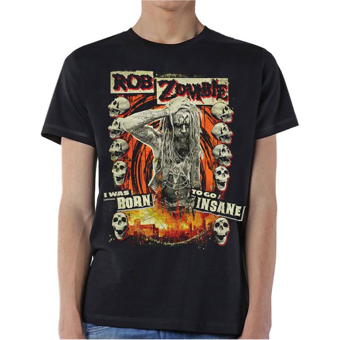 T-shirt Rob Zombie Born to Go Insane 104011