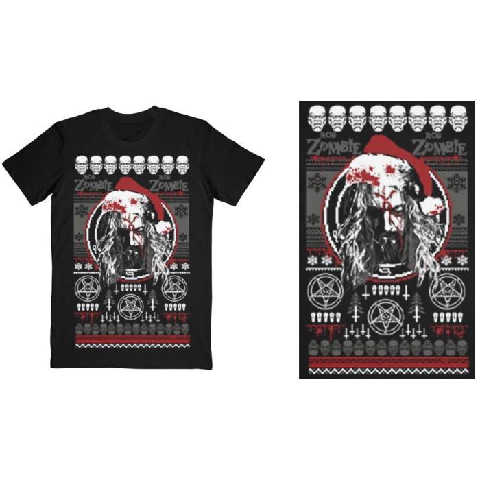 Rob Zombie T-shirt Bloody Santa 104017