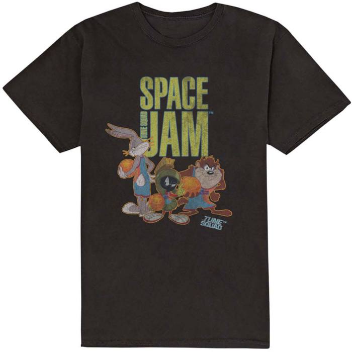 Space Jam Unisex T-Shirt: SJ2: Tune Squad (Črna) 104135
