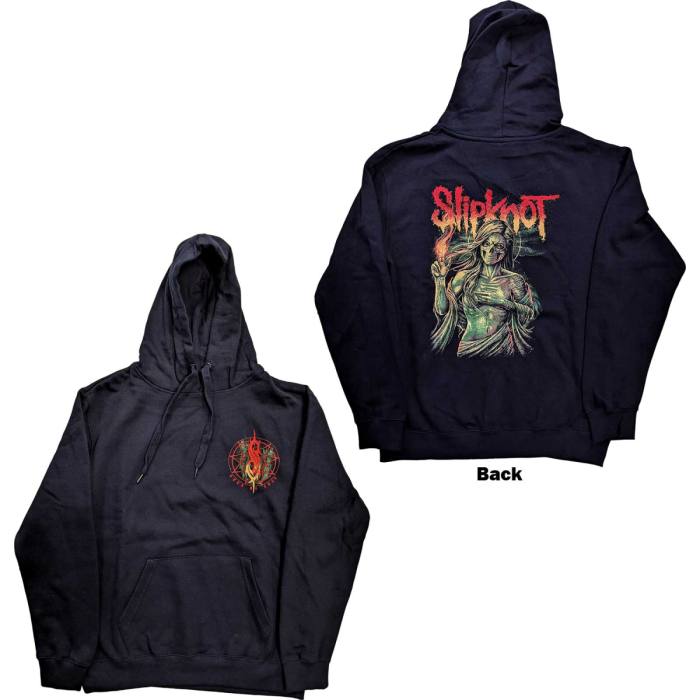 Slipknot Hoodie Burn Me Away (modra, back print) 104245