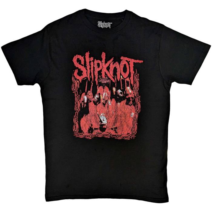 T-shirt Slipknot – Band Frame (črna) 104390