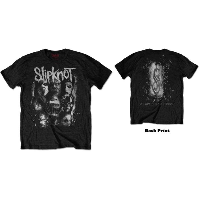 Slipknot T-shirt: We Are Not Your Kind White Splatter (črna) 104595