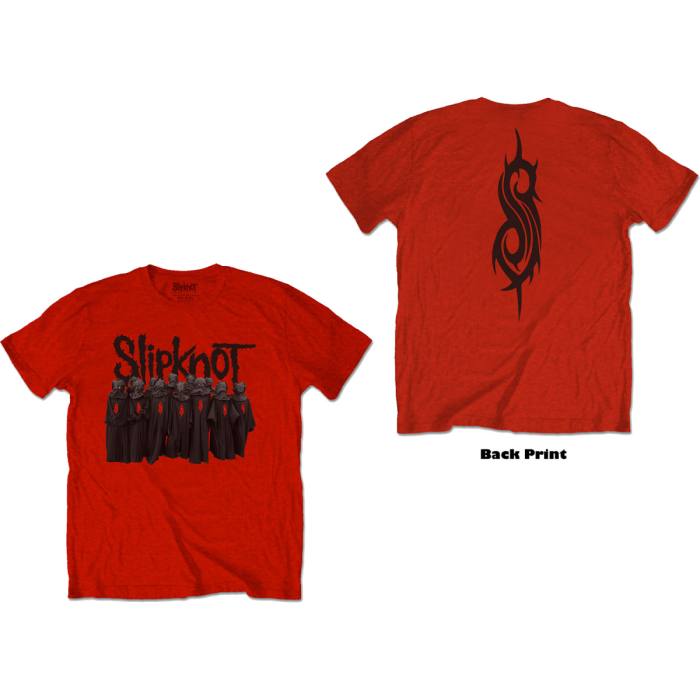 Slipknot T-shirt: Choir (rdeča, back print) 104619