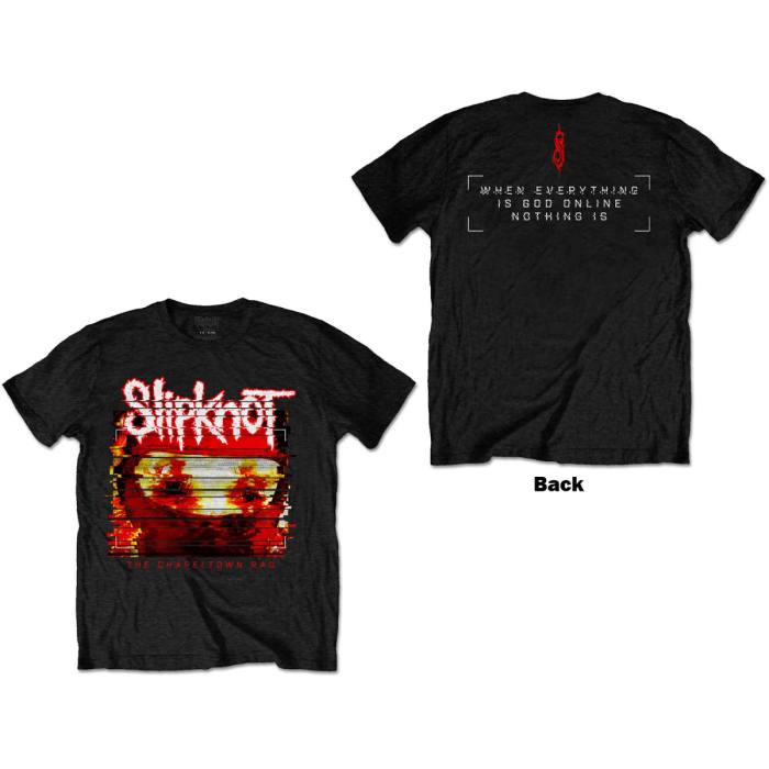 Slipknot T-shirt Chapeltown Rag Glitch (črna) 104727