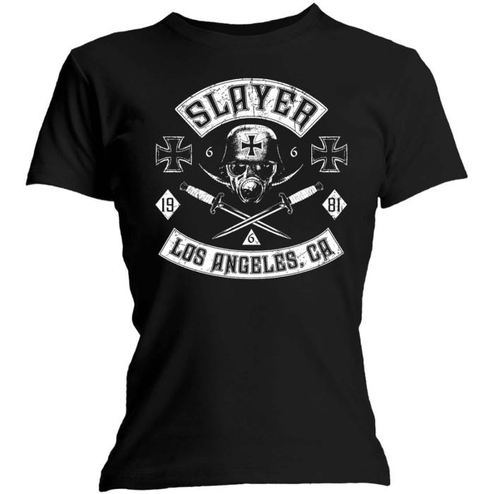 Slayer Girls T-shirt: Tribes (Skinny Fit) (Ex-Tour) 104780