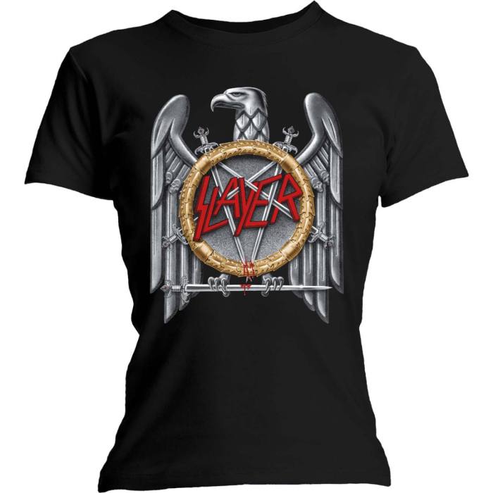 Ženski T-shirt Slayer Silver Eagle 104826