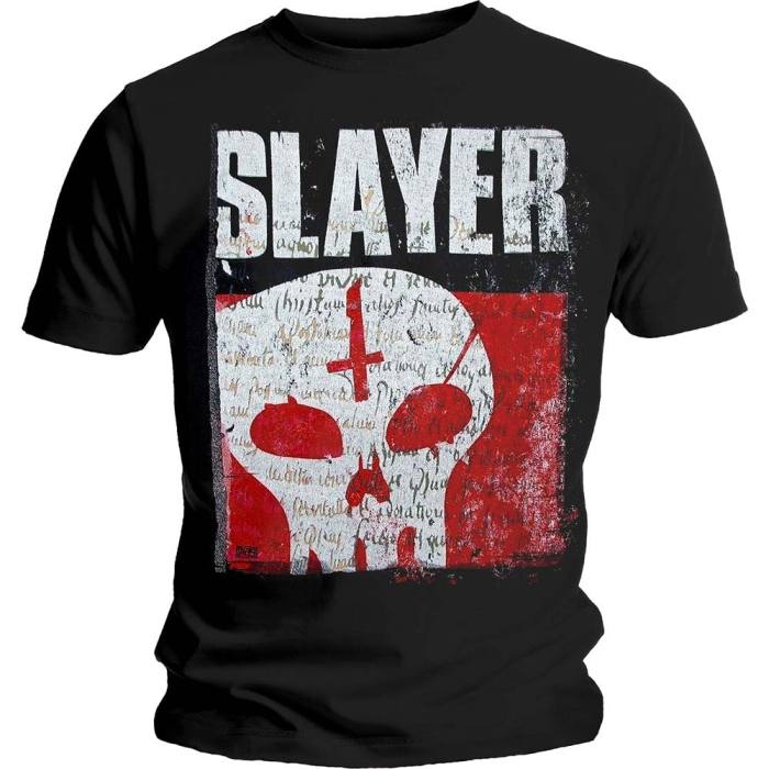 T-shirt Slayer Undisputed Attitude Skull 104955