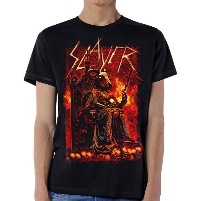 T-shirt Slayer Unisex Goat Skull 104996