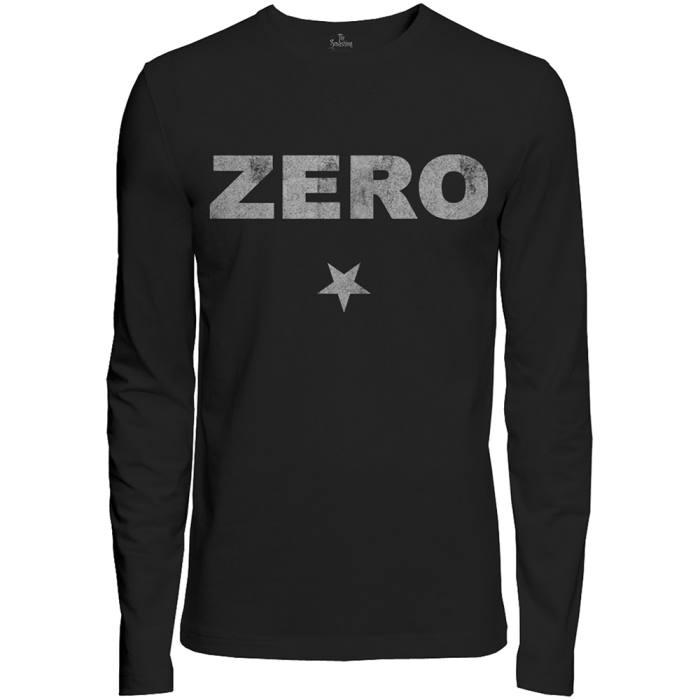 Smashing Pumpkins T-shirt dolgi rokav Zero Distressed 105139