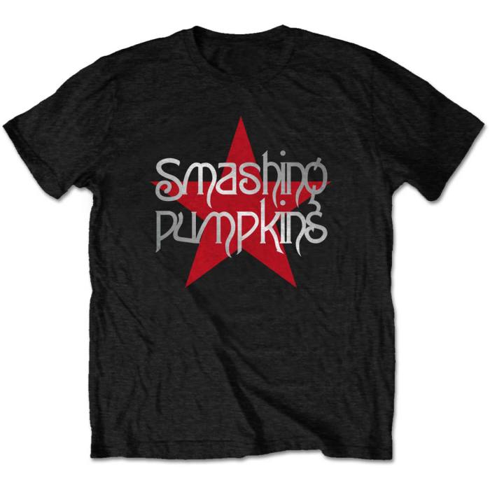 The Smashing Pumpkins Unisex T-shirt: Star Logo (Črna) 105175