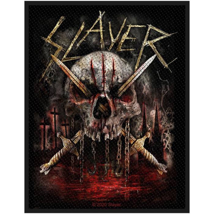 Slayer Našitek Skull & Swords 105428