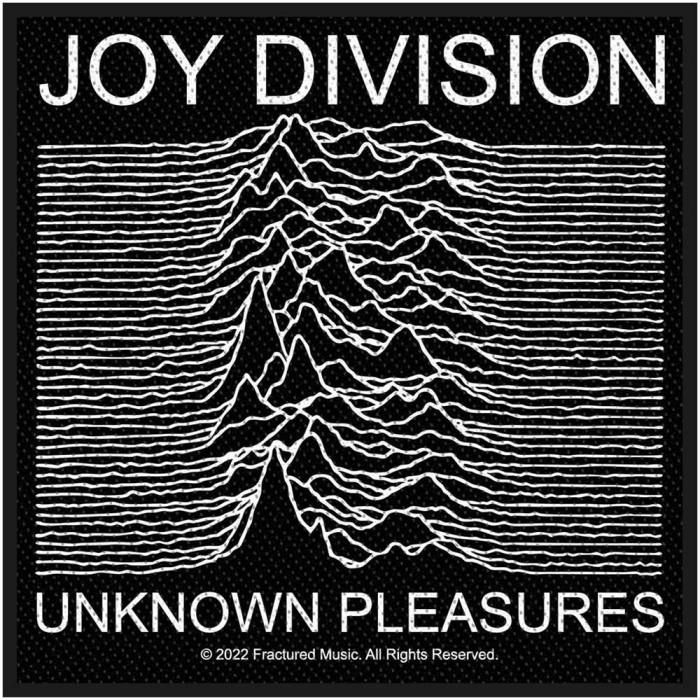 Našitek Joy Division: Unknown Pleasures 105459