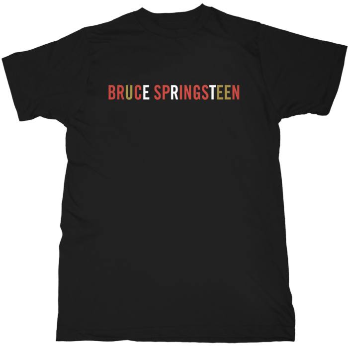 Bruce Springsteen T-shirt: Logo (črna) 105596