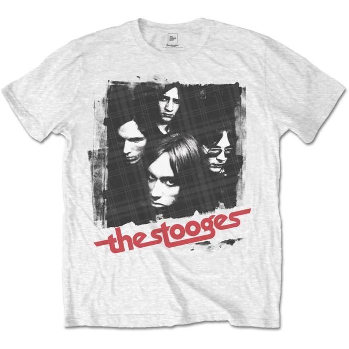 Iggy & The Stooges Unisex T-Shirt: Four Faces (White) 105879