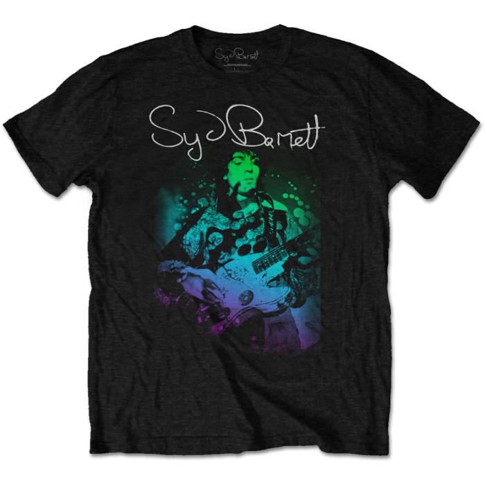 Syd Barrett Unisex T-shirt Psychedelic (Black) 106138