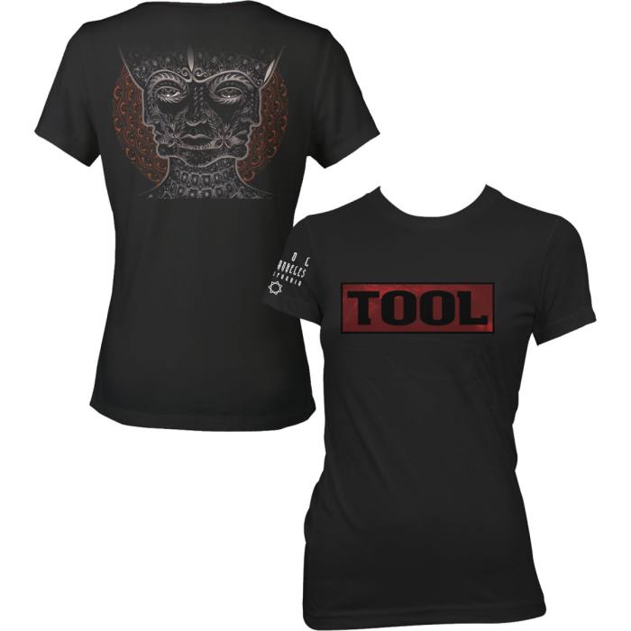 Tool Ladies T-shirt Shaded Box (Black) 106560
