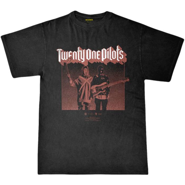 Twenty One Pilots T-shirt Torch Bearers (črna) 106679