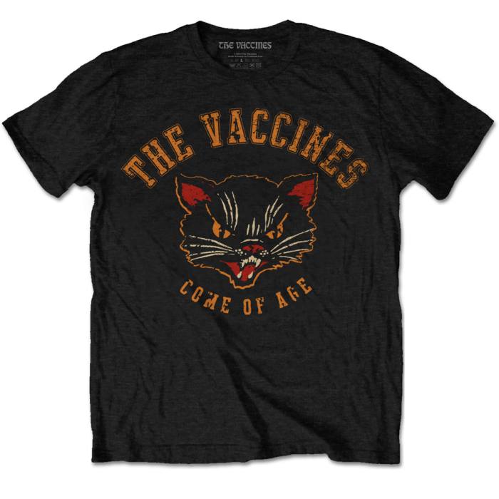 The Vaccines T-shirt: Cat (črna) 106923