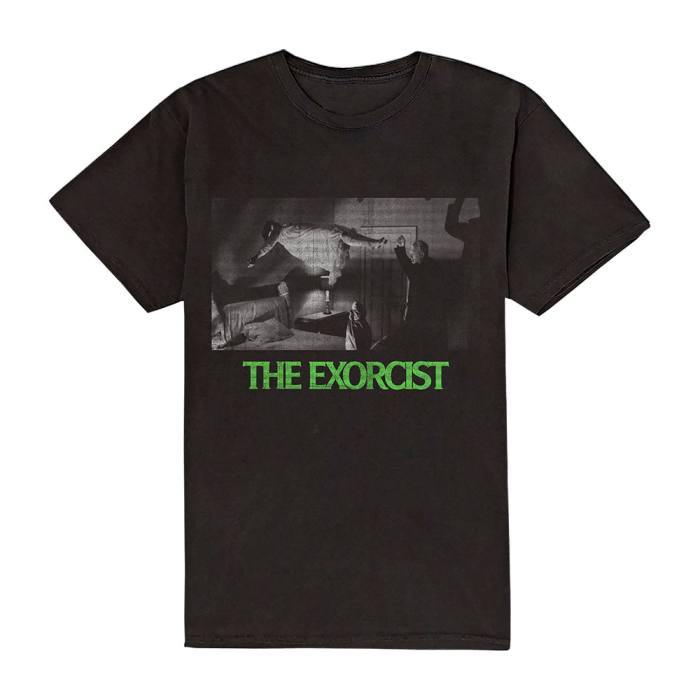 The Exorcist T-shirt: Graphic Logo (črna) 107246