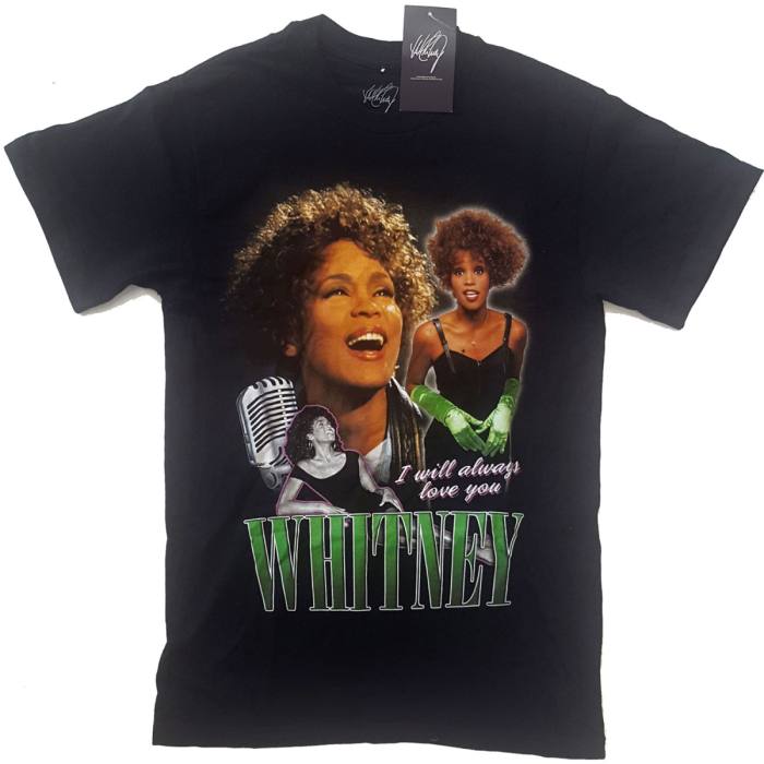 Whitney Houston Unisex T-Shirt: Always Love You Homage 107340