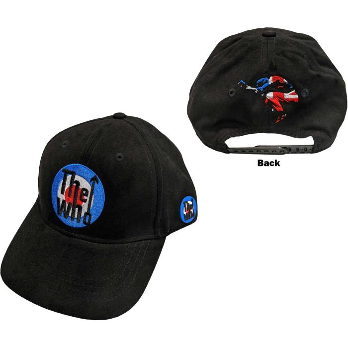 The Who Unisex Baseball Cap: Target & Leap (Black) 107343