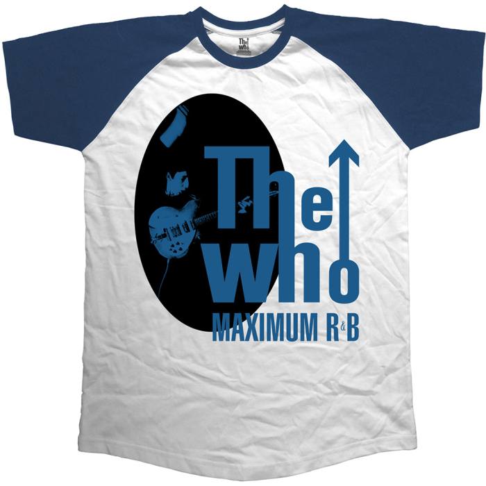 The Who Unisex Raglan T-shirt: Maximum R&B 107405