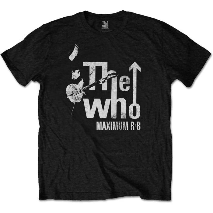 The Who Unisex T-shirt: Maximum R&B (črn) 107500
