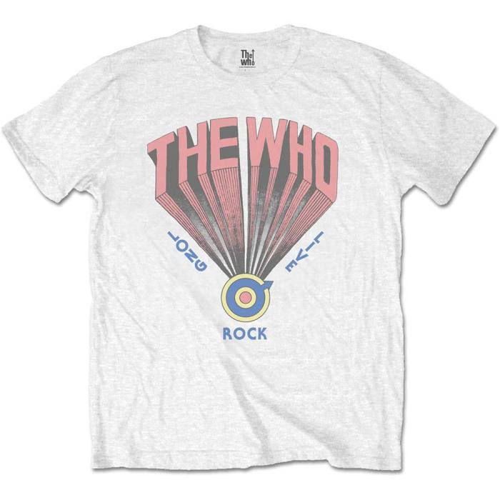 T-shirt The Who Long Live Rock (bela) 107524