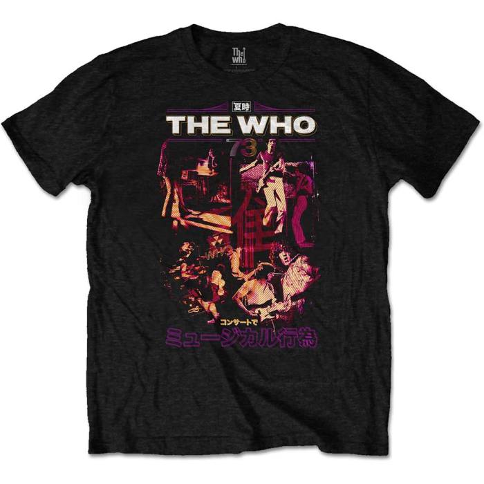 T-shirt The Who Japan '73 107541