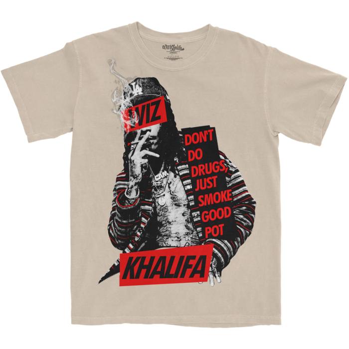 Wiz Khalifa T-shirt: Propaganda (Peščena) 107660