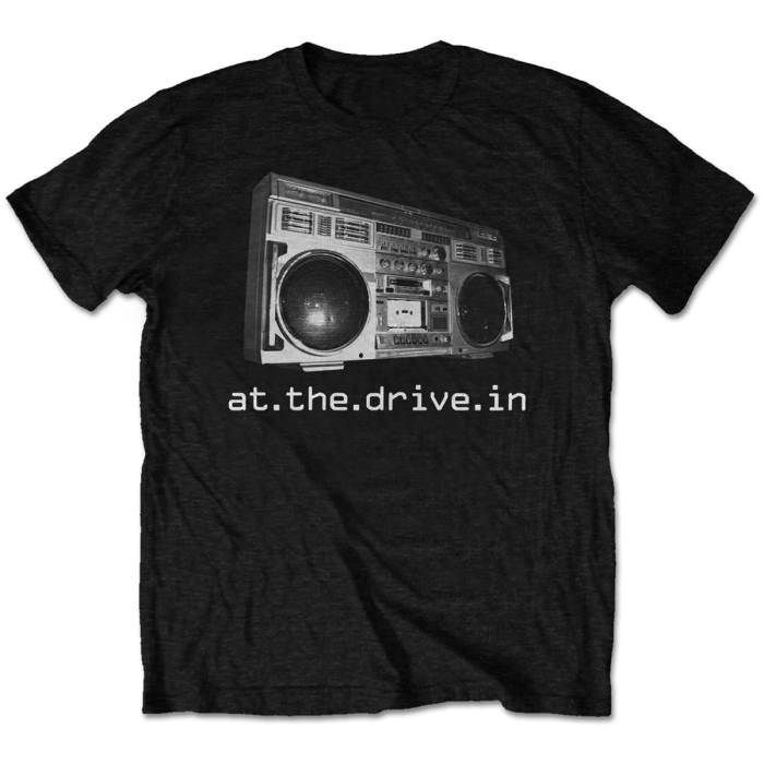 At The Drive-In Unisex T-Shirt: Boombox (Retail Pack) (Medium) 225454