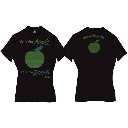 The Beatles Ladies T-Shirt: A is for Apple (Back Print) 226191