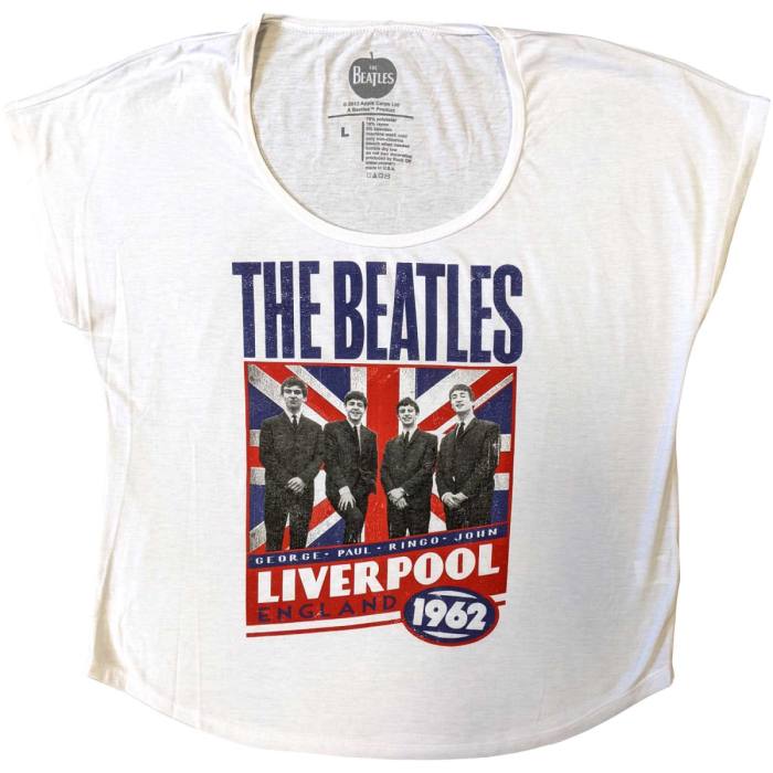 The Beatles Ladies T-Shirt: Liverpool England 1962 226231