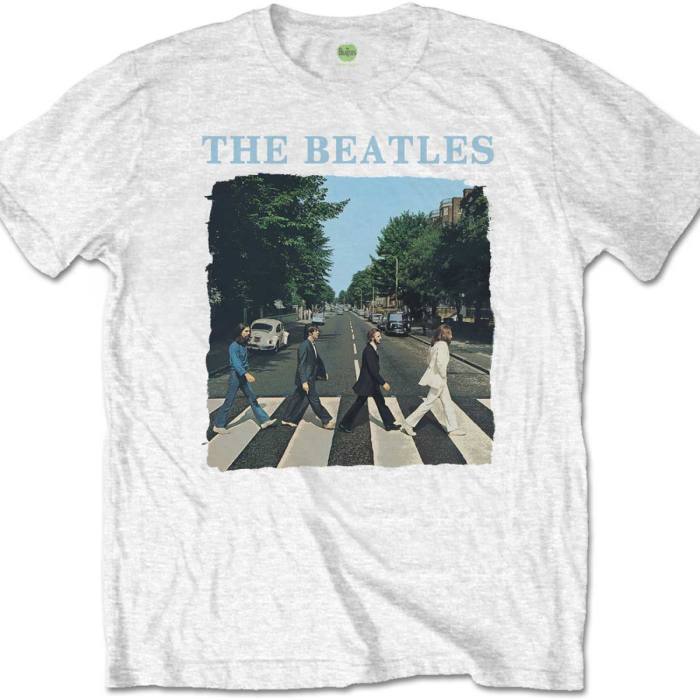 The Beatles T-Shirt: Abbey Road & Logo 108880