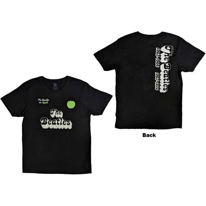 The Beatles T-Shirt: 70s Logo & Years 108892