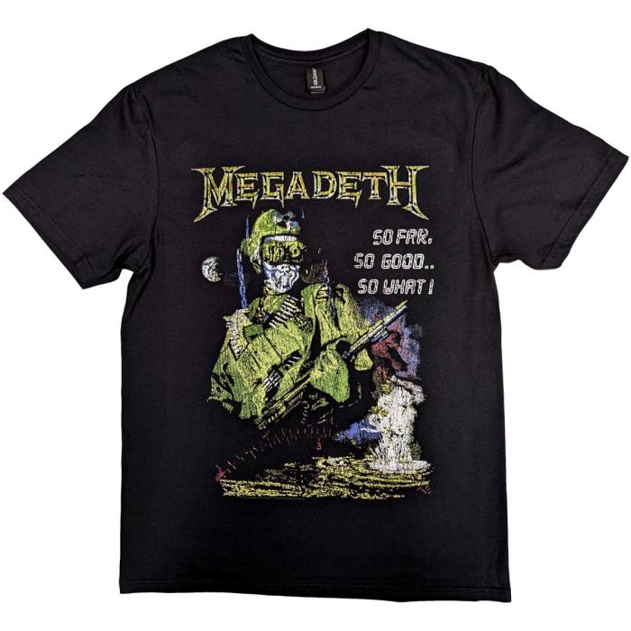 Megadeth Unisex T-Shirt: SFSGSW Explosion Vintage 108775