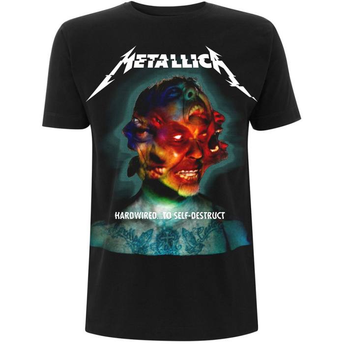 Metallica Unisex T-Shirt Hardwired Album Cover 108571