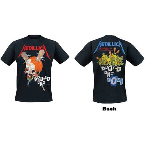 Metallica Unisex T-Shirt: Damage Inc (Back Print) 108605