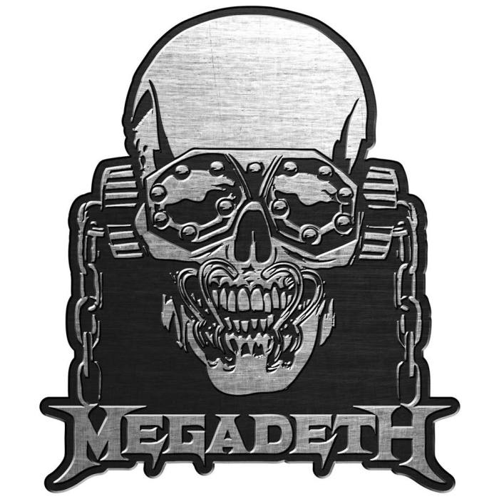 Megadeth Pin Badge: Vic Rattlehead 108818