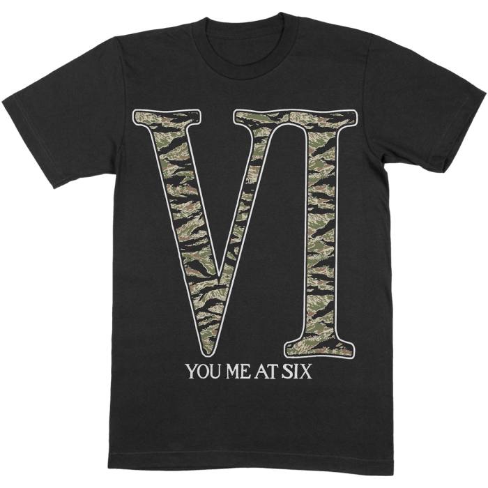 T-shirt You Me At Six - Camo Logo 108180